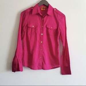 Tory Burch button up blouse size2